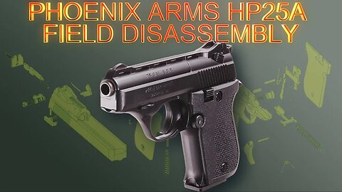Phoenix Arms HP25A Disassembly
