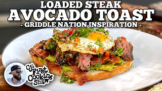 CJ's Loaded Steak Avocado Toast | Blackstone Griddles