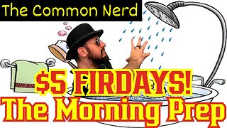 RECORD BREAKING Five Dollar Friday's! 12pm Cutoff? Pop Culture News And Reviews W/ The Common Nerd!