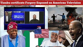 Tinubu Certificate forgery exposed on America Television watch The impact the saga on nigerians