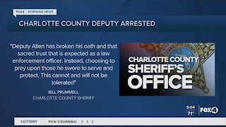 Charlotte County Deputy arrested