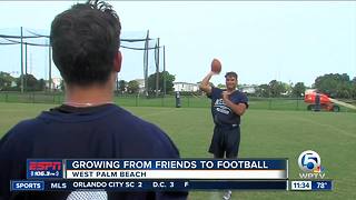 Childhood Friends Become College Teammates