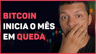 BITCOIN INICIA O MÊS DE MAIO EM QUEDA