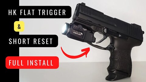 I installed Gray Guns FLAT Trigger & Short Reset into my P30 SK - I'll show you how!