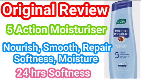 Joy intense moisturizer body lotion review in Hindi