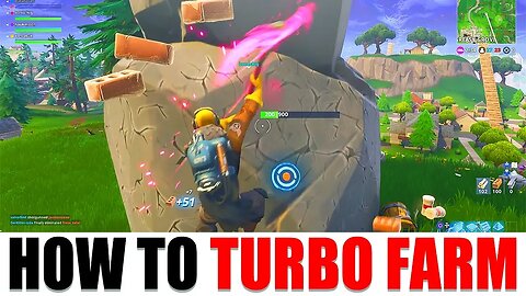 How To Turbo Farm On Console AFTER PATCH v5.21 - Fortnite Battle Royale