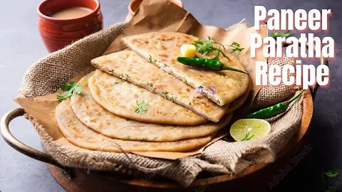 Paneer Paratha Recipe | Street Food Style | Easy Homemade Recipe | Viral Cooking