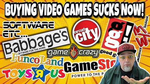 Games Are GONE From Stores! Buying Video Games SUCKS Now!