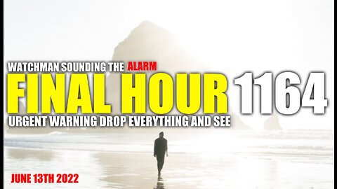 FINAL HOUR 1164 - URGENT WARNING DROP EVERYTHING AND SEE - WATCHMAN SOUNDING THE ALARM