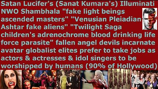 Most fallen angel incarnate avatars love to be worshipped by taking jobs as actresses & idol singers