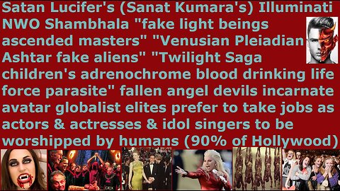 Most fallen angel incarnate avatars love to be worshipped by taking jobs as actresses & idol singers