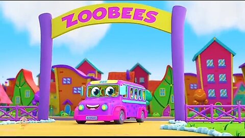 School Bus Song/ Nursery Rhymes and Kids Songs With Zoobees