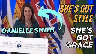 "Style & Grace, She's a Winner!" Danielle Smith at Premiers' Meeting