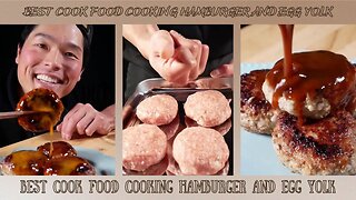 #BESTCOOKFOODCOOKINGHamburgerandeggyolk#https://rumble.com/account/content?type=all