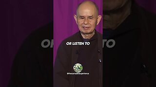 Don't turn to consumption when you feel resistance! | Thich Nhat Hanh Powerful Wisdom #shorts
