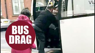National Express driver facing sack after shocking footage shows him dragging a passenger