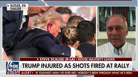 Steve Scalise Reacts to Assassination Attempt on President Trump