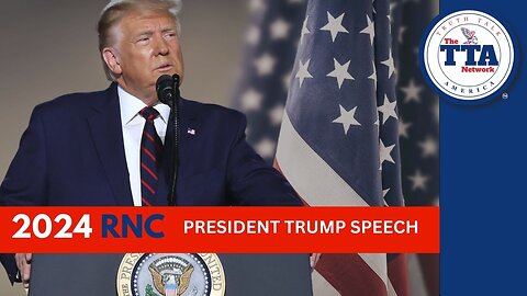 (Thurs, July 18 @ 9p CDT/10p EDT) WATCH LIVE: President Donald Trump Speaks at Republican National Convention in Milwaukee (July 18, 2024)