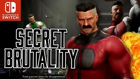 All Omni-Man Brutalities On Nintendo Switch | Mortal Kombat 1 + SECRET BRUTALITY