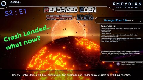 Empyrion 1.8 : Reforged Eden - S2:E1 - Crash landed on Haven...