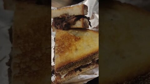 Brisket Melt #food #mukbang #meat #shorts