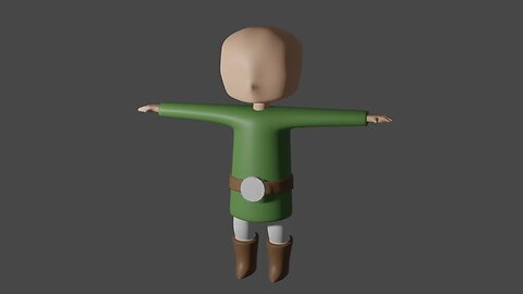 Blender Male Grindset - Toon Link model