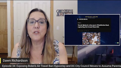 Biden’s Air Travel Ban Hypocrisy + DC Minor Consent Bill Advances