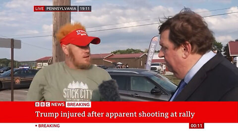 Eye Witness Describes Seeing Man With Rifle On Roof Of Building Firing Shots At Trump Rally