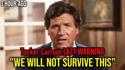 "im EXPOSING the whole damn thing." - Tucker Carlson LAST WARNING (2023-2024)