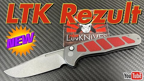 LTK Rezult button lock flipper knife ! Coming in a few days !!