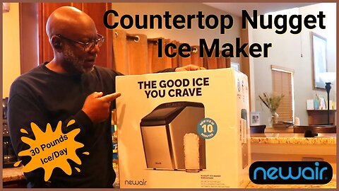 NewAir Nugget Ice Maker (NIM030SS00) Review | #LeeMack912 (09 E22)