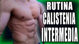 ¿Te atreves con esta Rutina de Calistenia nivel INTERMEDIO ALTO? (en gimnasio comercial)