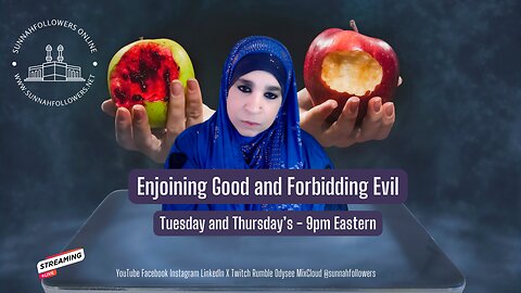 Enjoining Good Forbidding Evil |