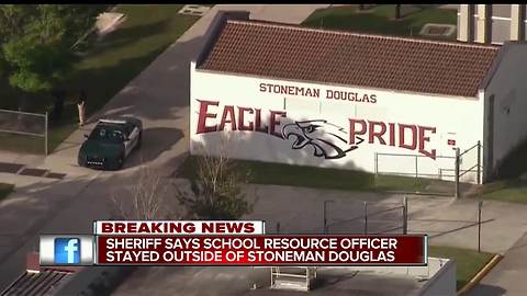 Sheriff: SRO stayed outside of Stoneman Douglas during shooting