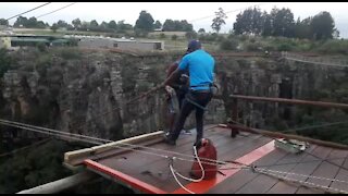 SOUTH AFRICA - Mpumalanga - The Wild Gorge swing at Oribi Gorge (Videos) (NHZ)