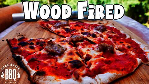 Ooni Fyra Wood Fired Thin Crust Sausage Pizza