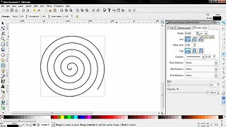 Create Spirals - Inkscape Beginners' Guide ep13