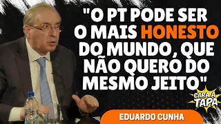 LULA SER LADRÃO NÃO SERIA MOTIVO PARA EDUARDO CUNHA REJEITAR O PT