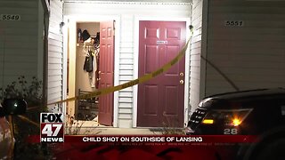 Child shot in south side Lansing
