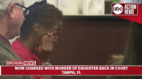 Mom accused of drowning daughter in Hillsborough River will stay in jail until trial