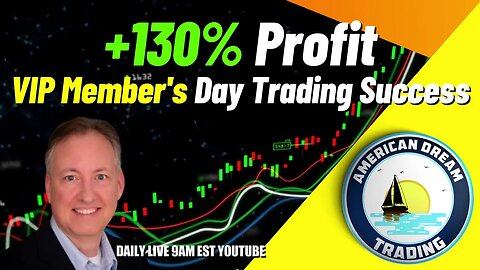 Mastering Success - VIP Member's +130% Account Profit In Day Trading