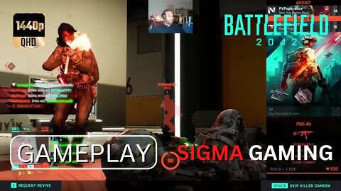 SIGMA GAMING | BATTLEFIELD 2042 24 Minutes of Gameplay 1440p