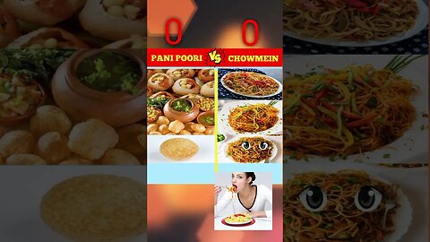 Pani puri vs Chaumin #panipuri #chaumin #short #viral #youtubeshorts