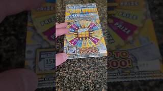 Winning Cash Wheel Lotto Ticket! #shorts #lottery