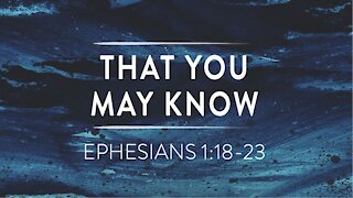 Ephesians 1:17-18, Knowledge, Earthquake Update & News