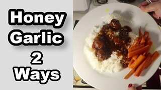 HONEY GARLIC Chicken OR Beef Quick Meal Easy and Delicious! #chickenrecipes #honeygarlic