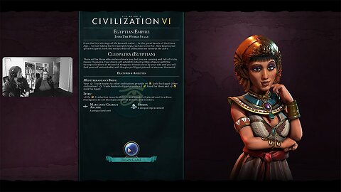 Cleopatra (Egyptian) Part 1 | Sid Meier's Civilization VI