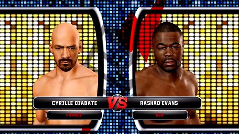 UFC Undisputed 3 Gameplay Rashad Evans vs Cyrille Diabate (Pride)