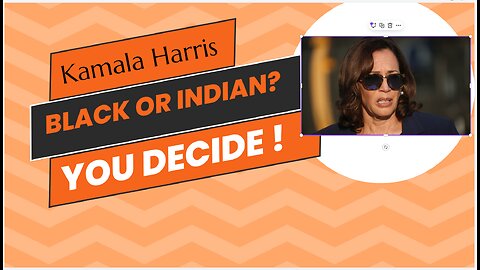 Kamala Harris: Indian Heritage or Black Identity? You Decide #KamalaHarris #YouDecide