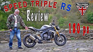 Triumph Speed Triple RS Review. 180 ps FAST Road Sports Motorcycle! How good for the average rider?